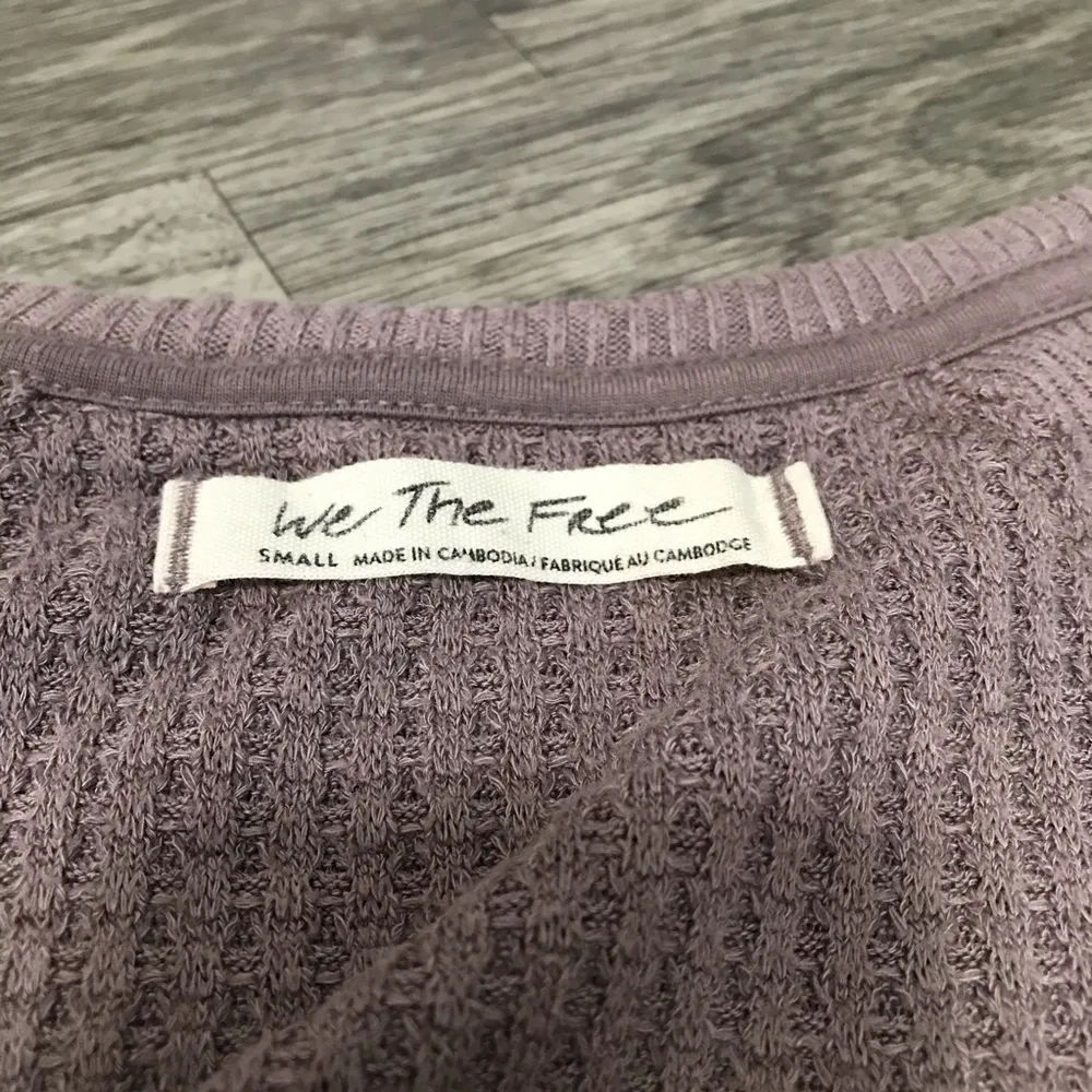 We The Free Santa Clara Thermal Knit Sweater - Image 2