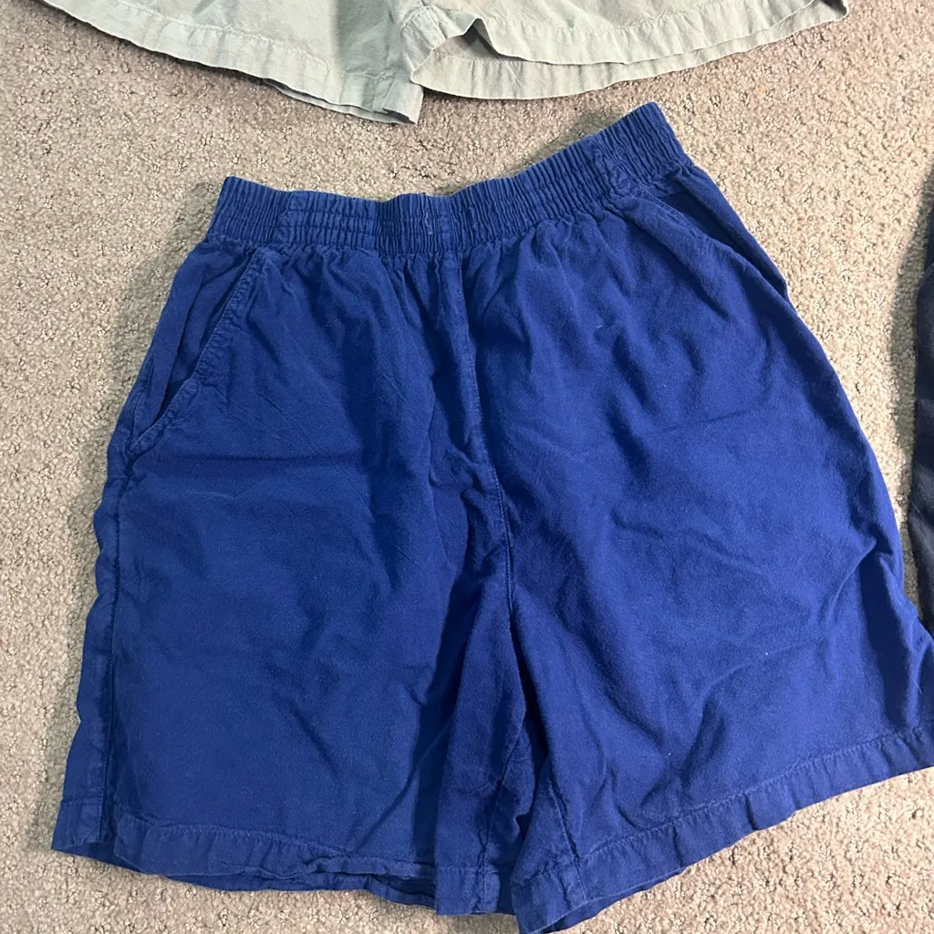 Vintage 90s Erika & Co. Elastic Waist Mom Shorts Bundle (4 Pairs) Size Medium Blue - Image 5