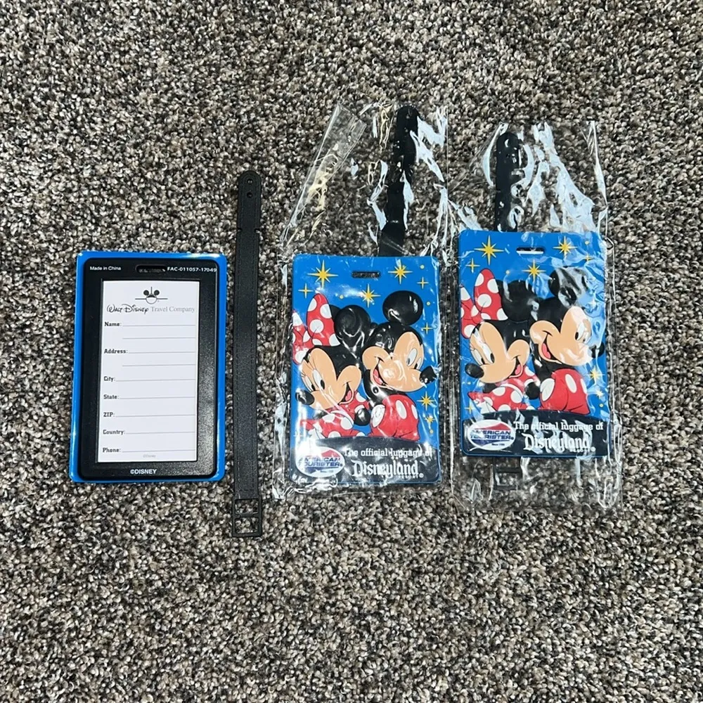 Disneyland Mickey and Minnie Luggage Tag - Image 2