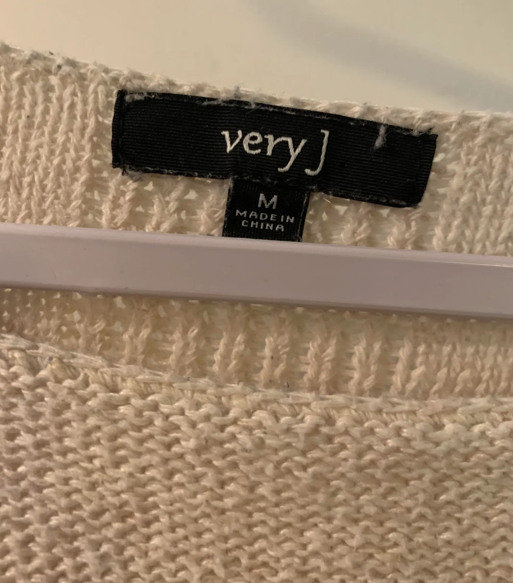 Oversized Sweater Tan Size M - Image 3