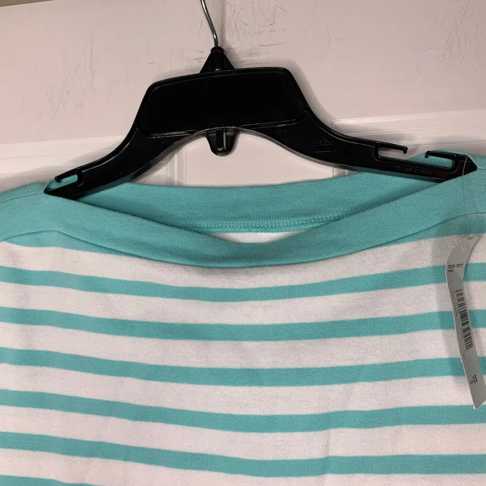 Pendleton New ‎ Trimmed Tee Top Size XS Striped - Image 4
