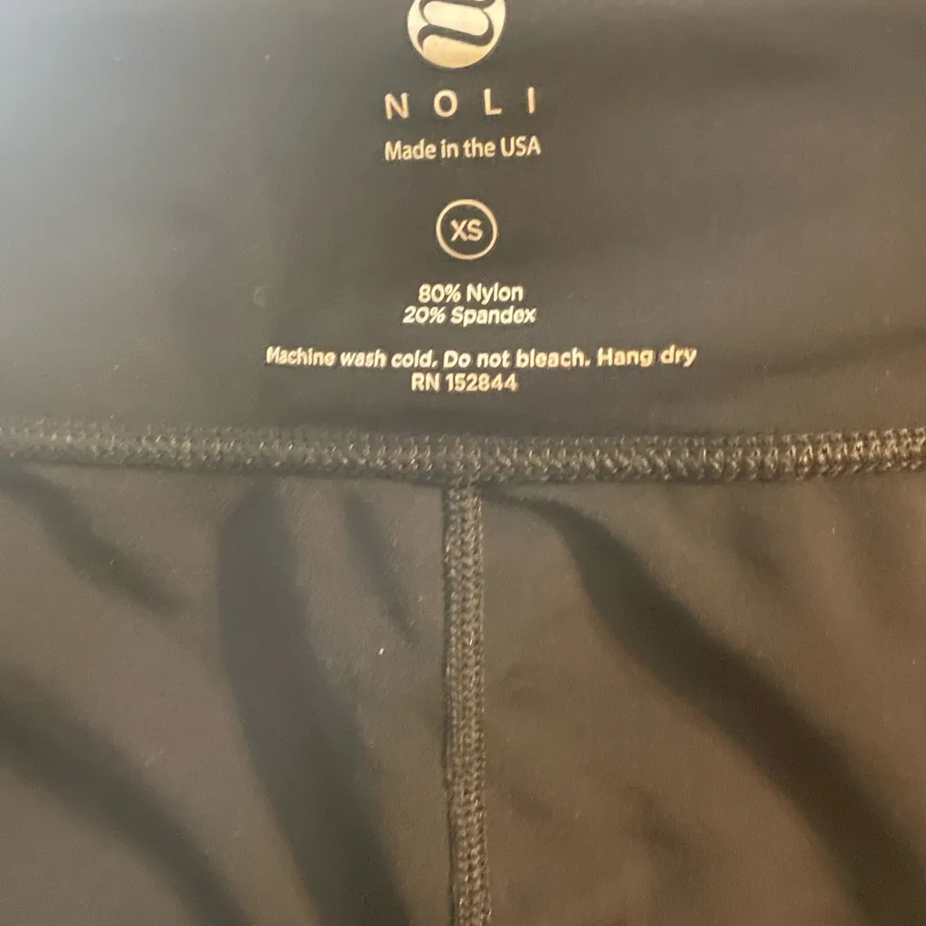 Noli Jet Black Active Leggings - Image 4