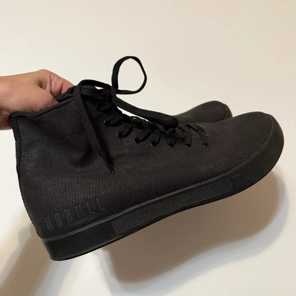 NoBull Outwork edge hightops sneakers, blk, Unisex sz 11 Men's / Sz 12.5 Women's - Image 2