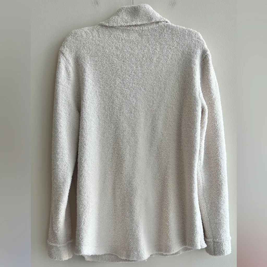 William Rast Cloud Soft White Button Down Shirt Jacket,  
Women’s Shacket, Medium - Image 10