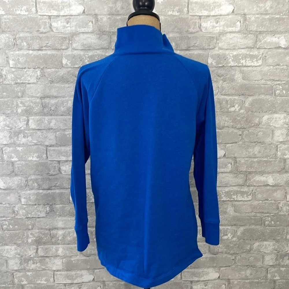 J.Crew Wide Button Collar Fleece Sweatshirt - Image 5