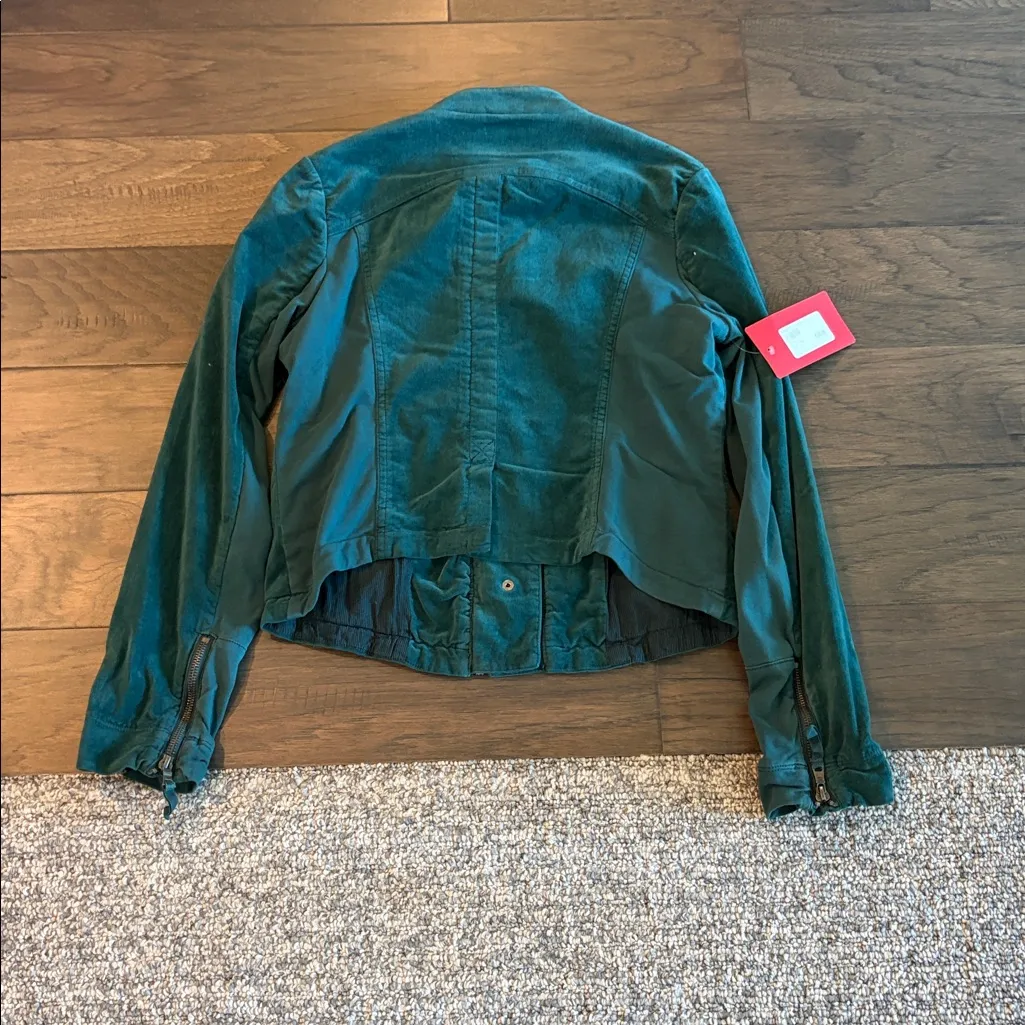 NWT Marrakech Pine Velvet Harlow Jacket Sz M Green Size M - Image 12