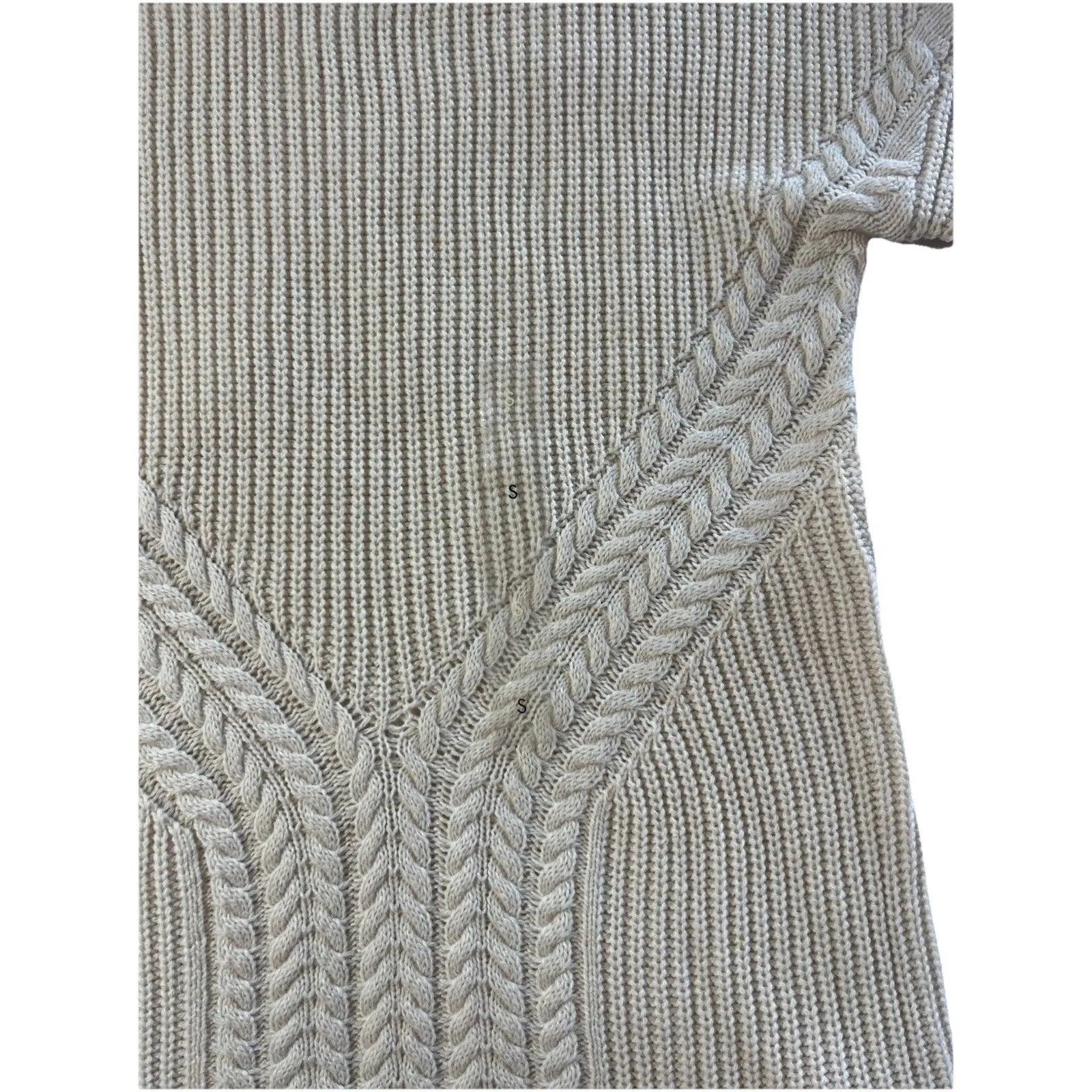 Calvin Klein Jeans Tunic Sweater NWT Small Ivory Classic - Image 5