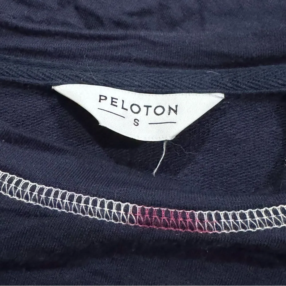 Peloton  Pullover Logo Lightweight Sweatshirt Athletic Top Women’s Small - Image 3