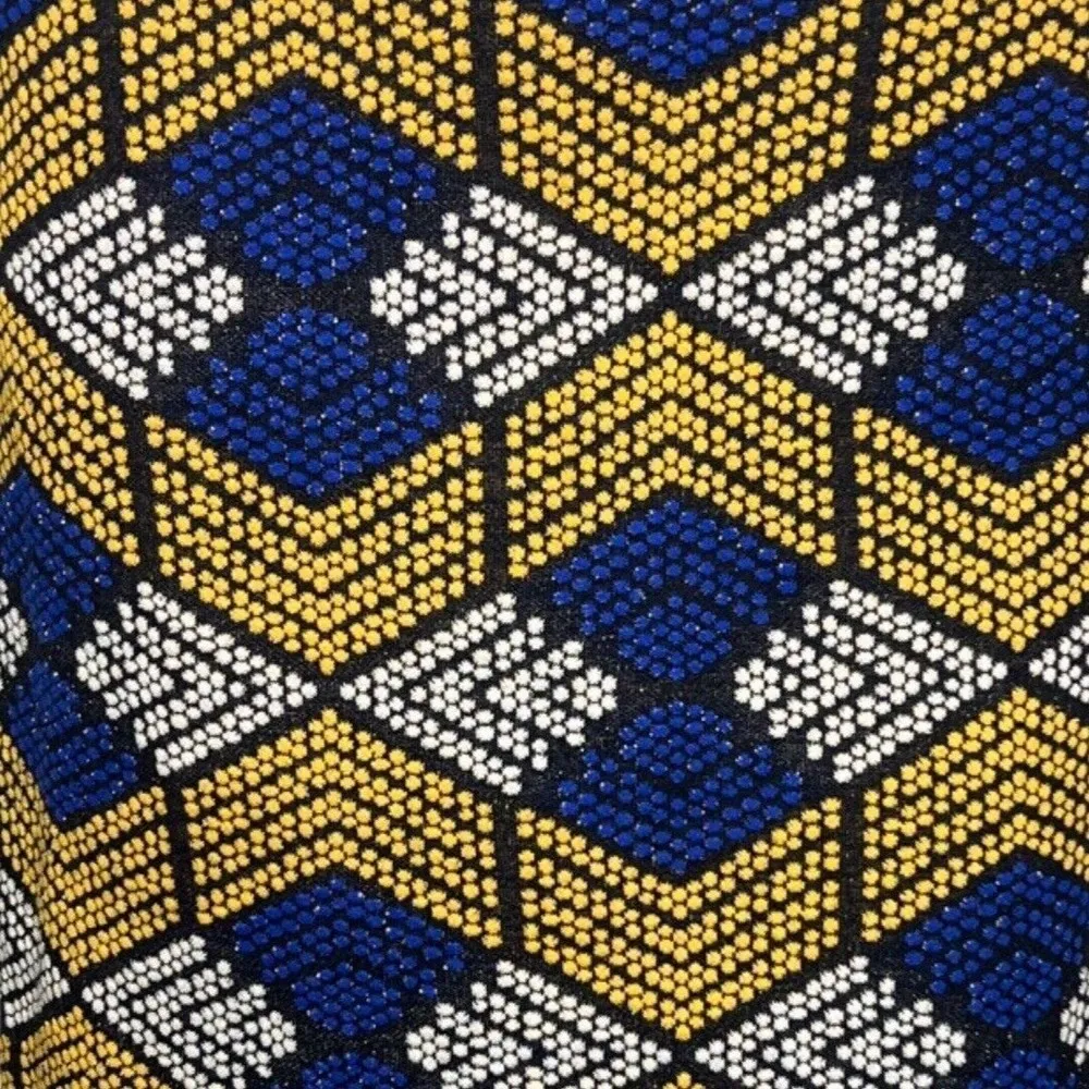 Anthropologie Maeve Skirt Womens 6 Blue Green Geometric Kanara Bohemian Colorful - Image 5