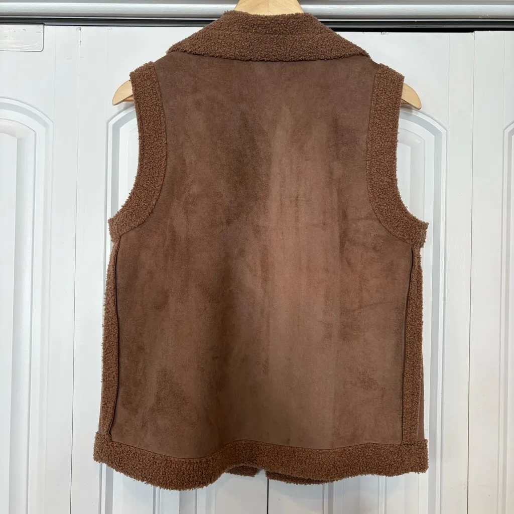 Maurice’s‎ Brown Vest Size Small - Image 2