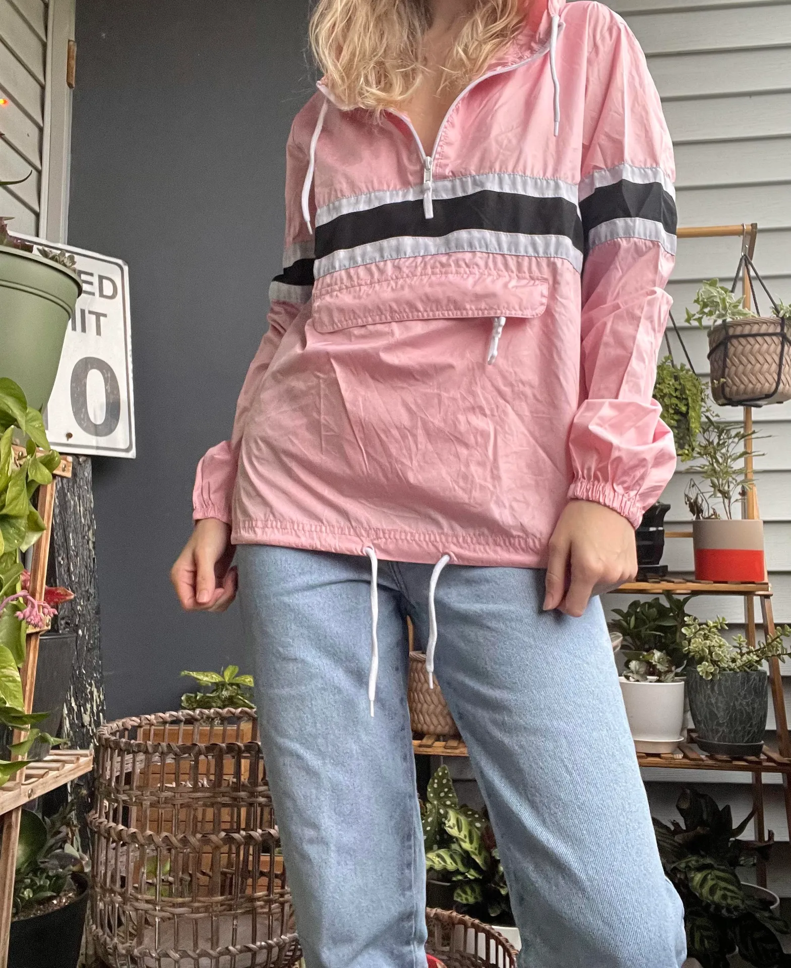 pink windbreaker  - Image 2