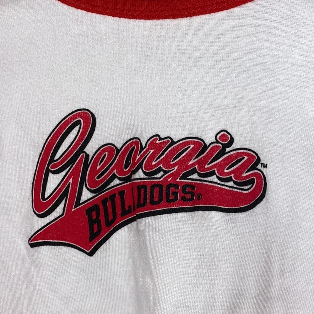 Georgia Bulldogs large Jersey t-shirt 3/4 sleeves - Image 3