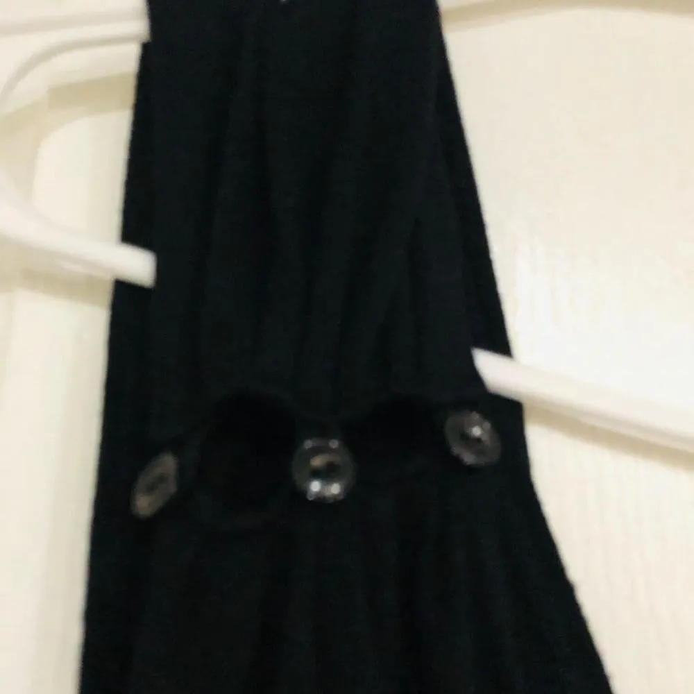 LNA Clothing Women's Maxi Dress One Shoulder Bodycon Side Slit Black Size XS NWT - Image 8