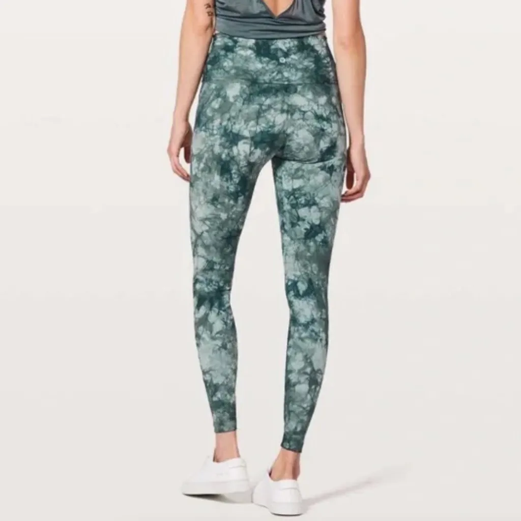 Lululemon Wunder Under Hi-Rise Tight *Shibori Full-On Luxtreme 28" Misty Moss - Image 2