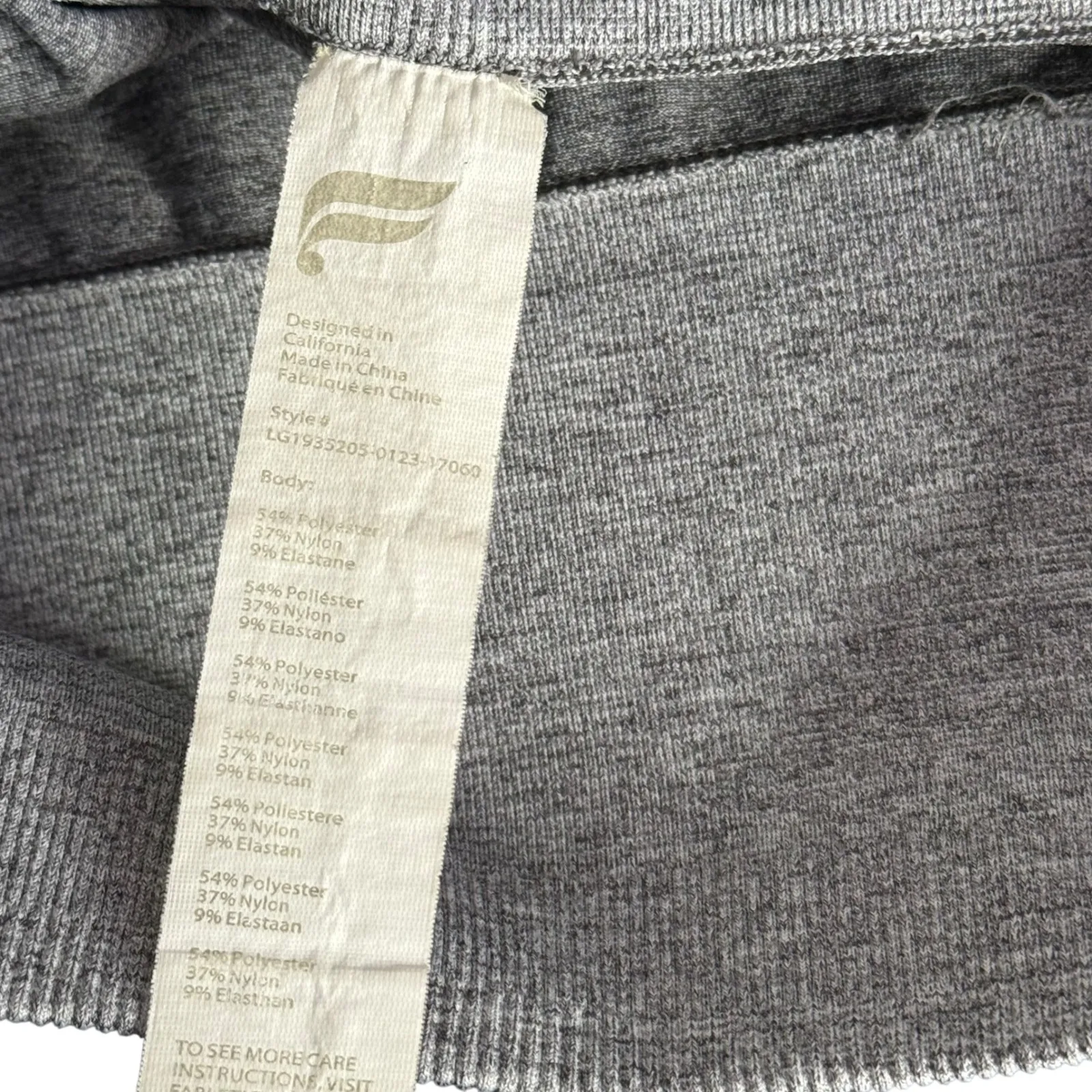 Fabletics Sync Seamless High Waisted 7/8 Leggings Size‎ XL Perforated Athletic - Image 10