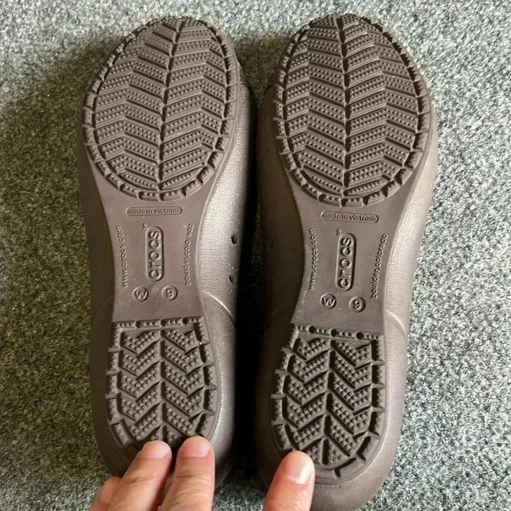 Crocs Tortoise Cap Toe Flats Ballet Slip On - Image 6