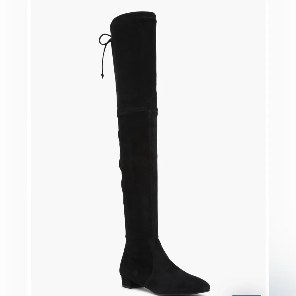 Stuart Weitzman Genna Over-the-Knee Boot in Black Leather Size 7 NWT - Image 2