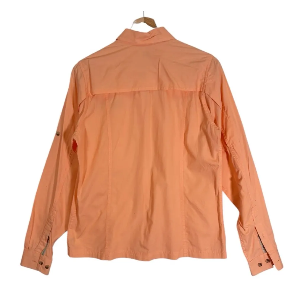 CC Filson Long Sleeve Button Up Shirt Size Medium Pink - Image 2