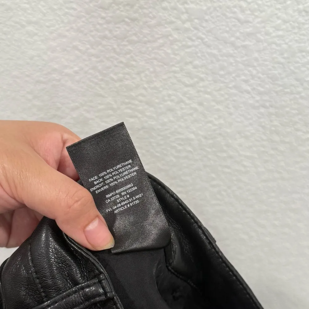 Wilfred The Melina Pant Faux Leather Straight Leg Pants 4 in Black - Image 7