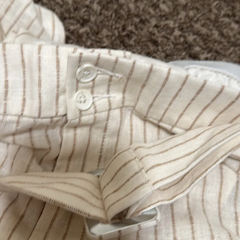 Lane Bryant NWT linen blend belted wide leg pants plus size woman 28 - Image 7