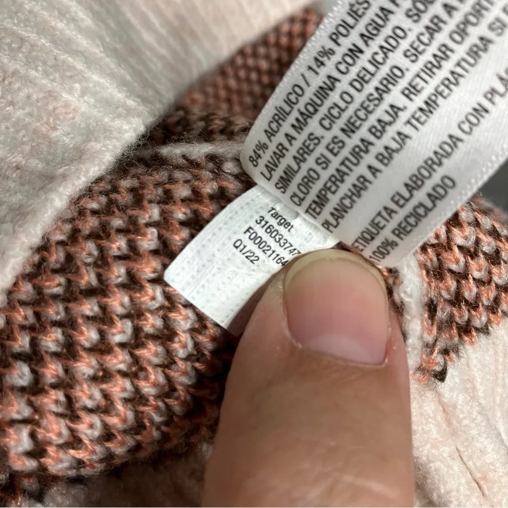 Knox Rose crew neck sweater‎ drop sleeves size XL - Image 7