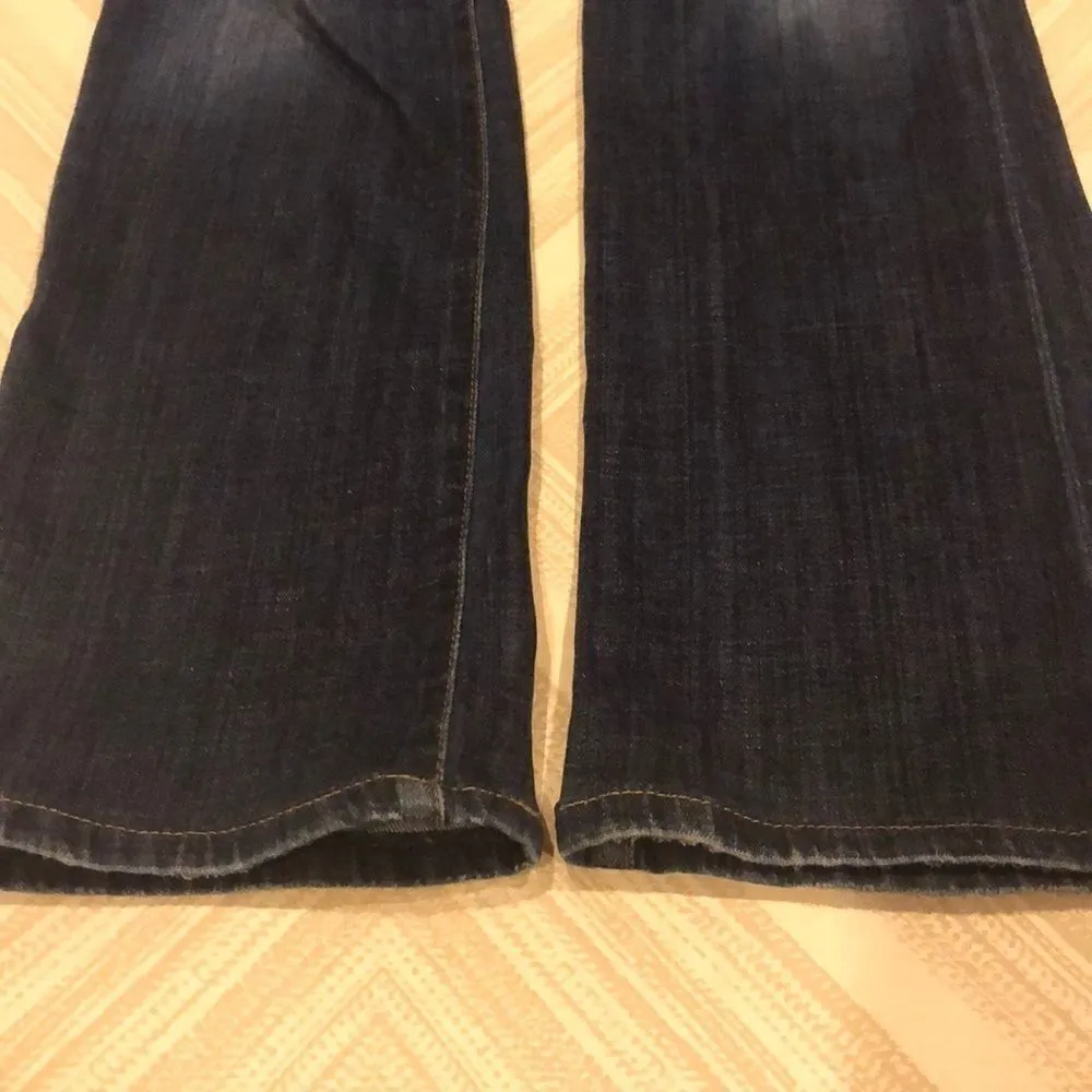 Joe’s Dark Blue Faded Front Boot Leg Honey Fit - Image 6