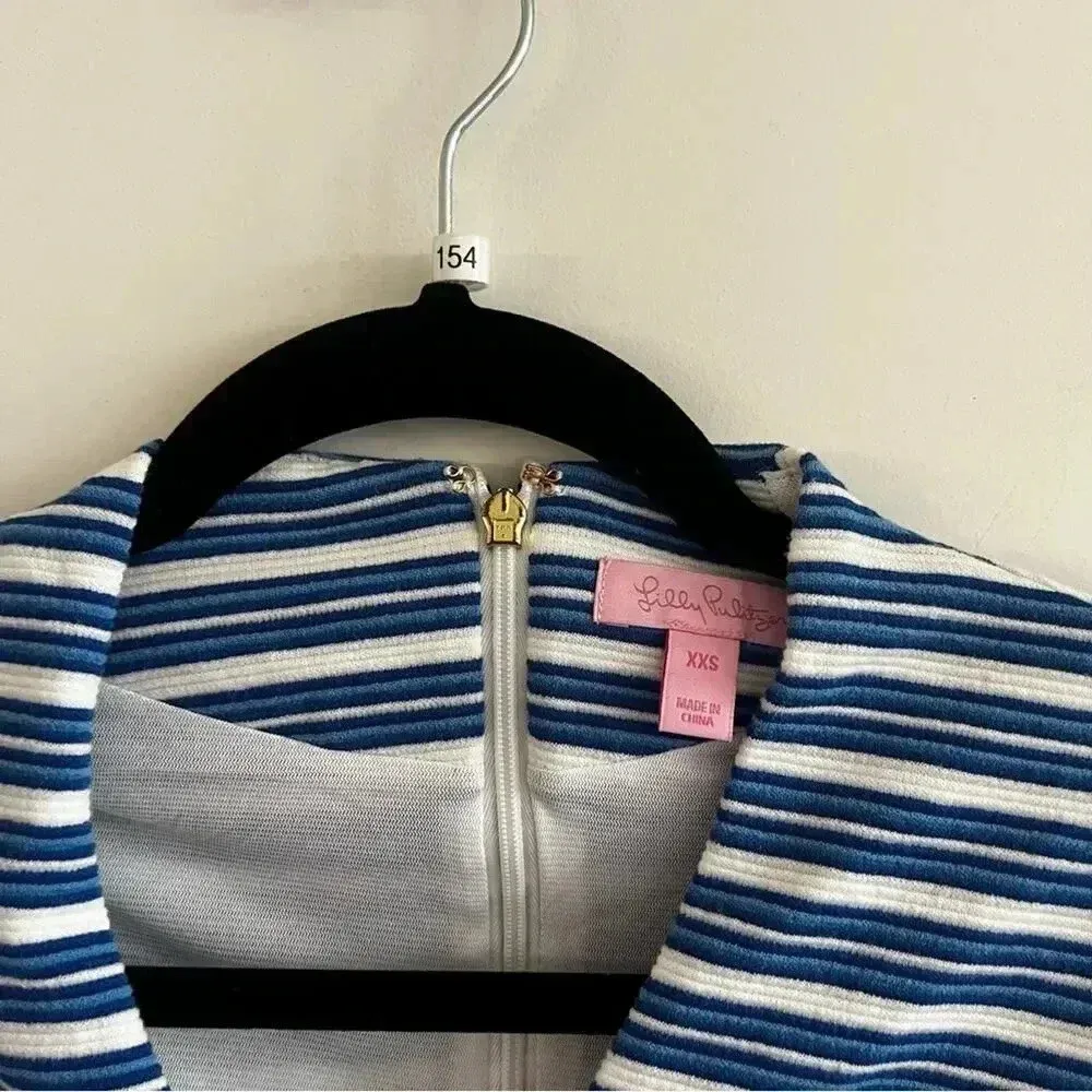 Lilly Pulitzer Bree Striped Fit & Flare Dress – Size XXS - Image 3