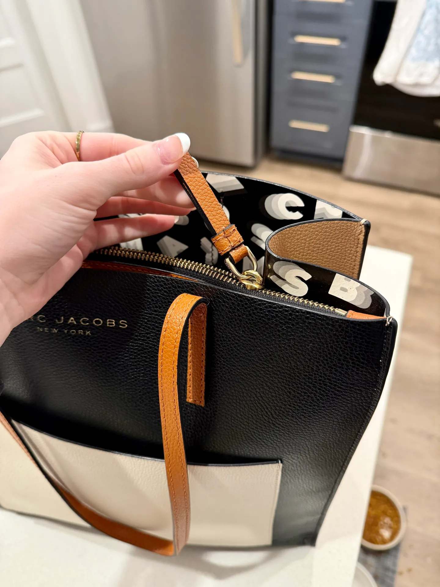 Leather Tote - Image 6