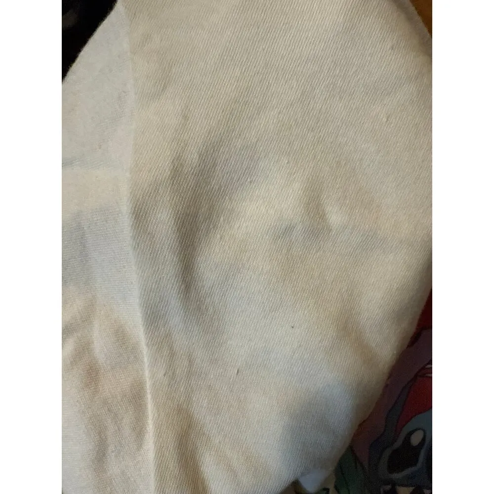 Disney Stitch Large Printed White Tropical Trendy Casual Short Sleeve T-Shirt - Image 9