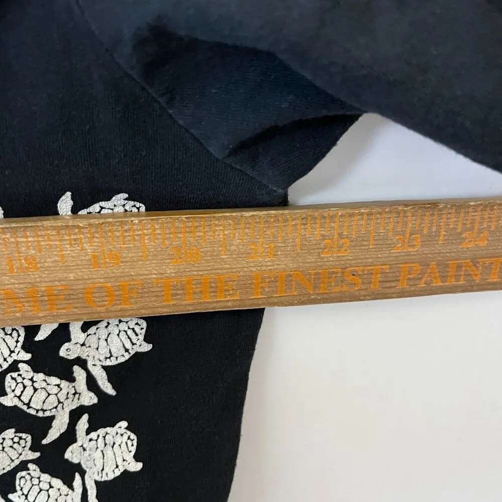 Mawamba Lodge T Shirt Vintage Y2K 90s Black Large L Turtles Animal Graphic Tee - Image 8