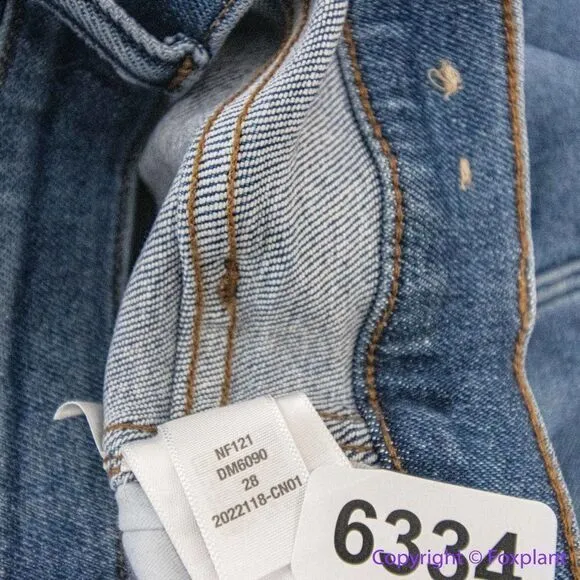 NEW Madewell Stovepipe‎ Jeans in Leaside Wash, 28 - Image 15