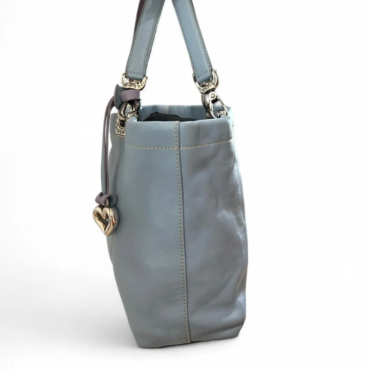 Y2K Mini Leather Tote Bag - Image 2