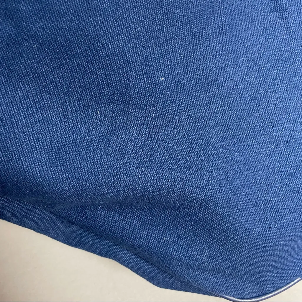 Disneyland Resort Lilo and Stitch Canvas Tote Bag Walt Disney Heart‎ Shaped Blue - Image 10