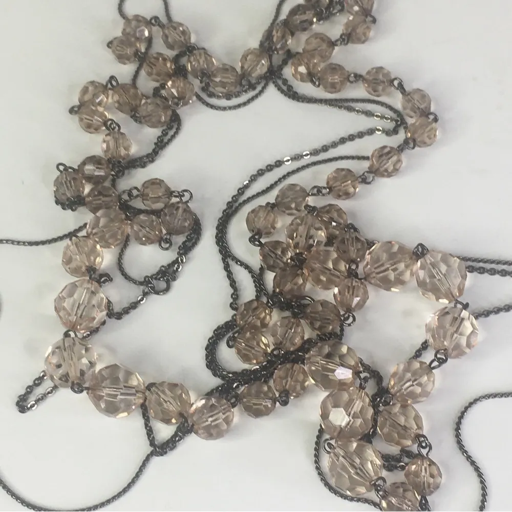 American Eagle multi strand beaded necklace 36” - Image 2