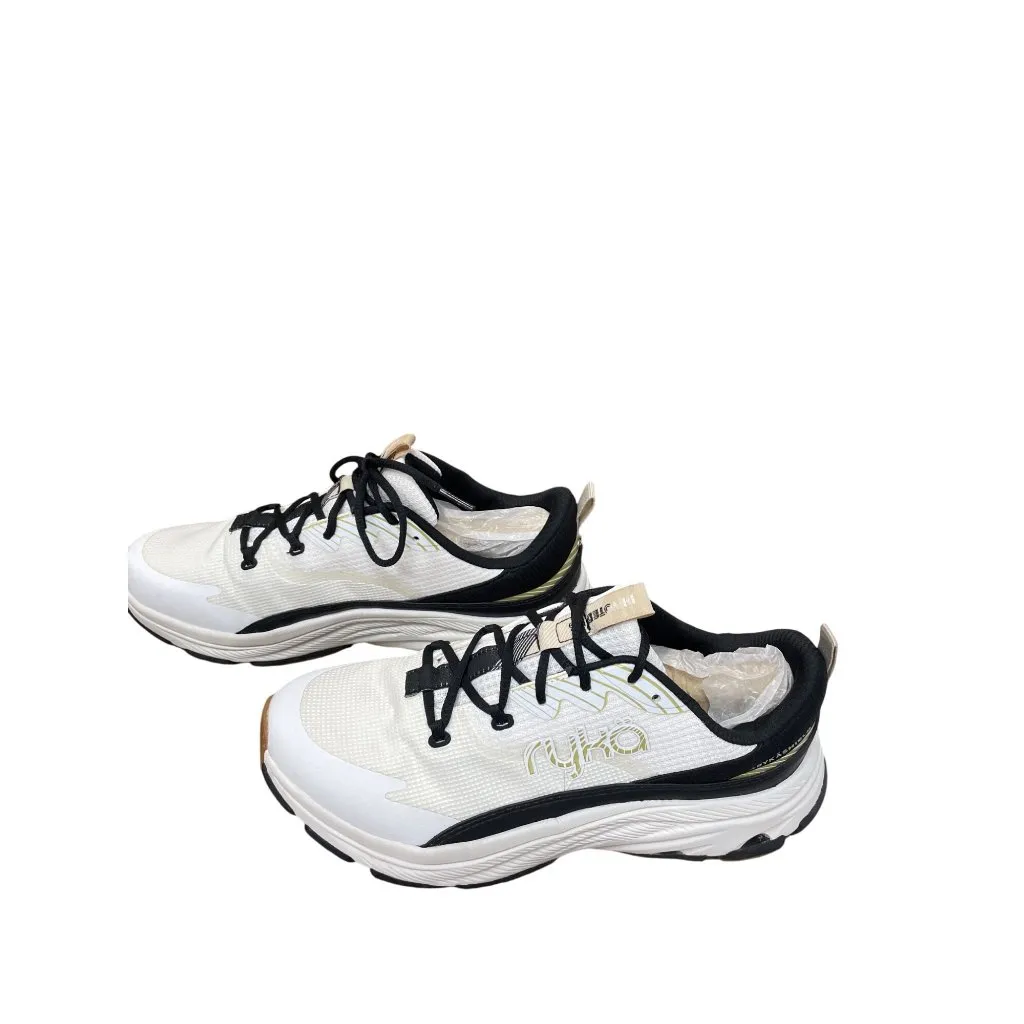 Ryka Womens White Black Athletic Walking Sneakers size 7.5M SKU 9253 - Image 3