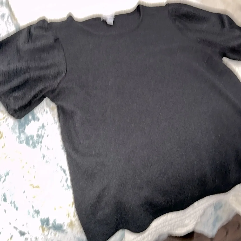 A New Day Charcoal Top size small - Image 5