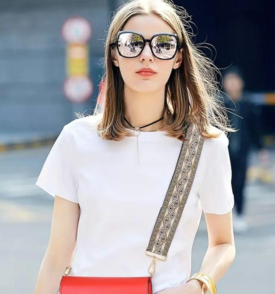 Boho Purse Strap Replacement Handbag Ethnic Embroidered Adjustable NEW 2” - Image 4