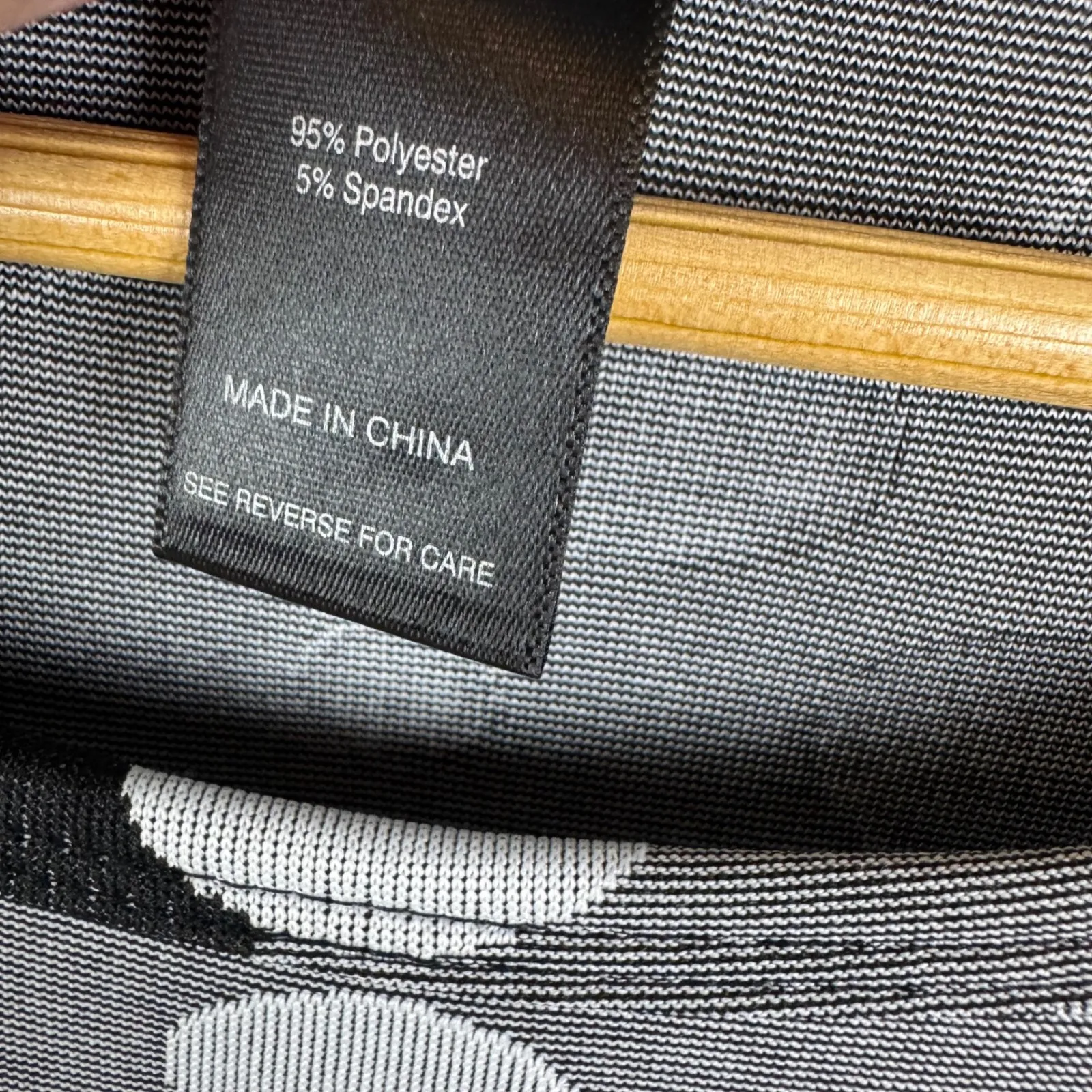 Ali Miles Polka Dot Tunic Top Larg Gray Artsy Minimalist Comfy Stretch Lagom Size L - Image 6