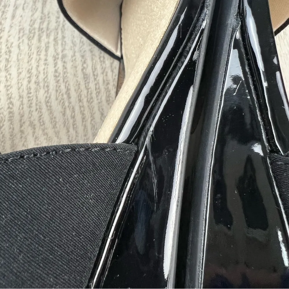 Lifestride Yolo Wedge Strappy Sandals 8.5M Black Fabric $70 - Image 6