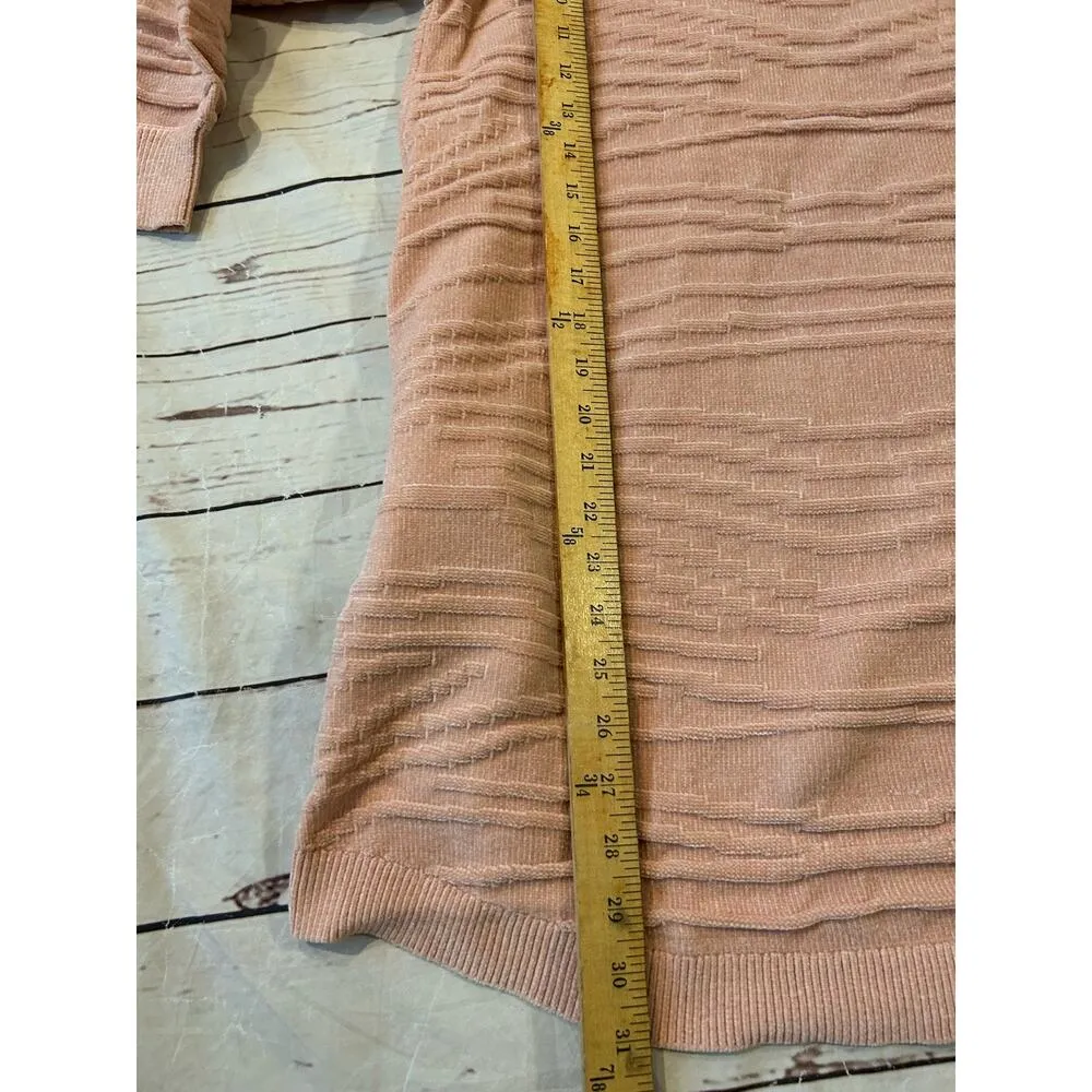 Any Body Women’s Luxury Cardigan Size Small Cozy Knit Cardigan Pink - Image 8