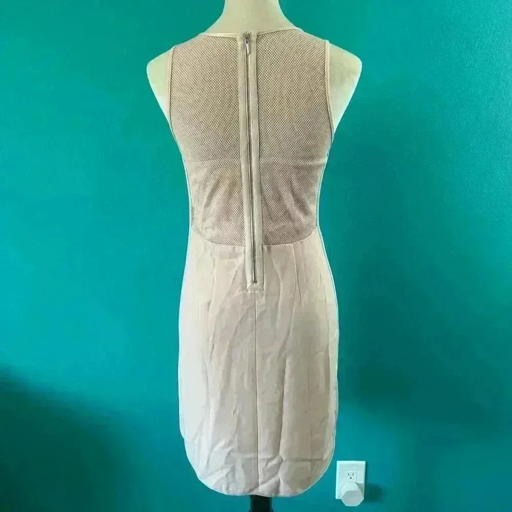 NWT Rebecca Taylor Victorian Rose Sleeveless Mod Mesh Mini Dress Size 2 - Image 4