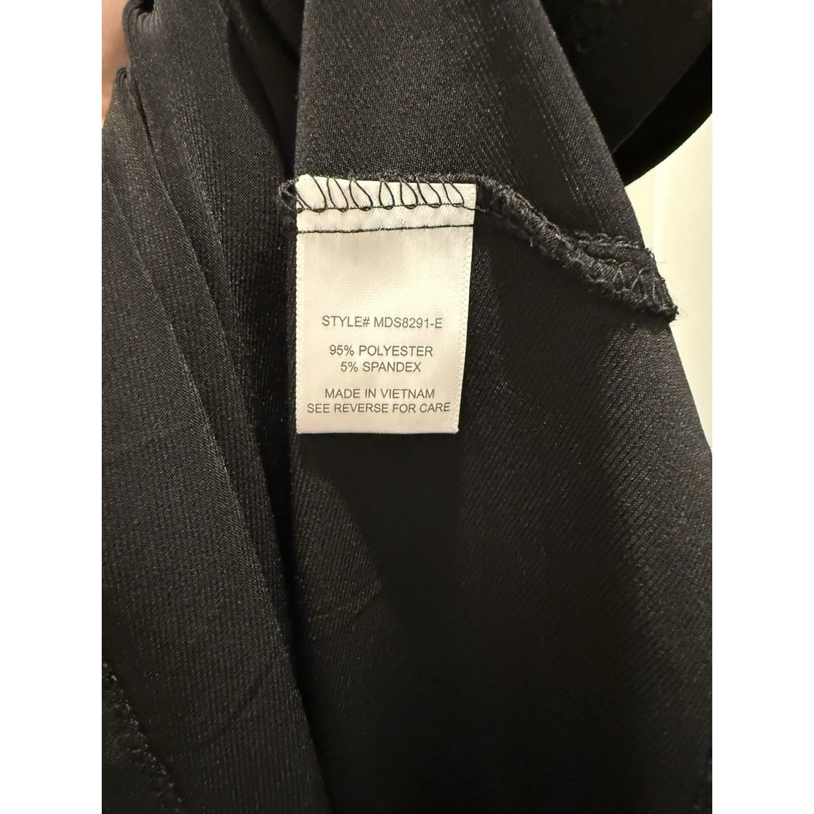 Women’s Black Mini dress Ryan Michelle with gold buttons and Belt Medium M - Image 5