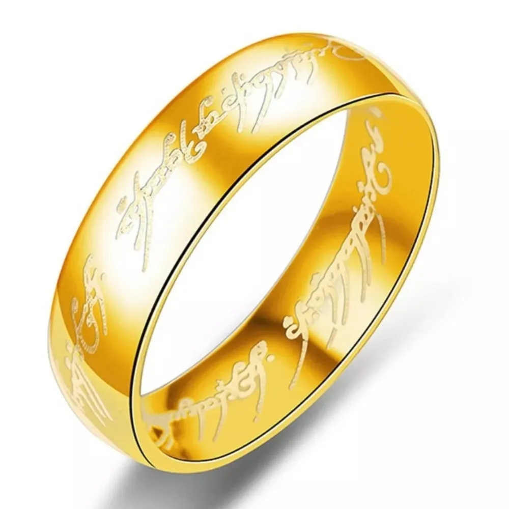 Gold Lord of the Ring Rings - Image 4