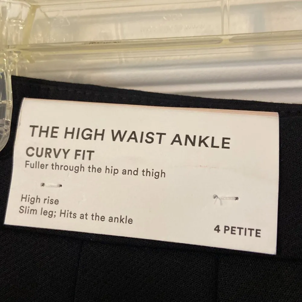 Ann Taylor Petite The High Waist Ankle Curvy Fit Pants size 4P brand new with - Image 6