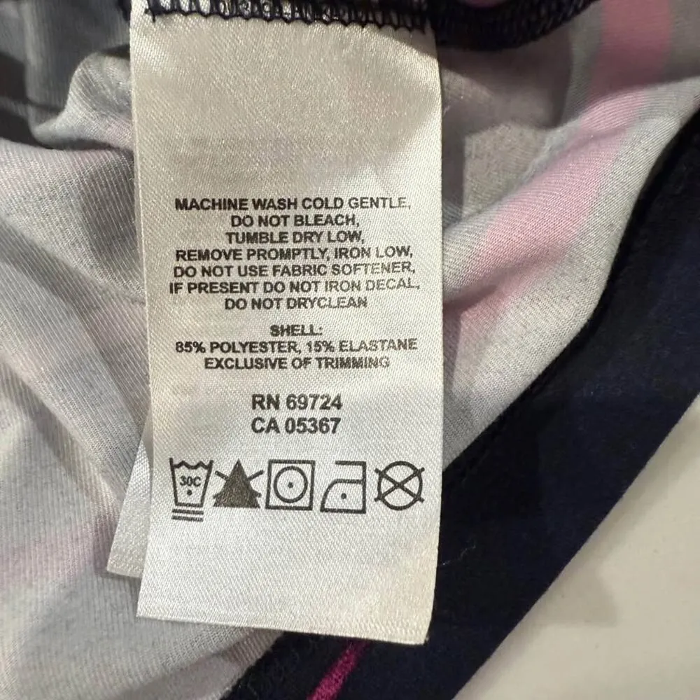 Columbia Omni Wick Half Zip Athletic Pullover Top Women's Size Medium Black/Pink - Image 4