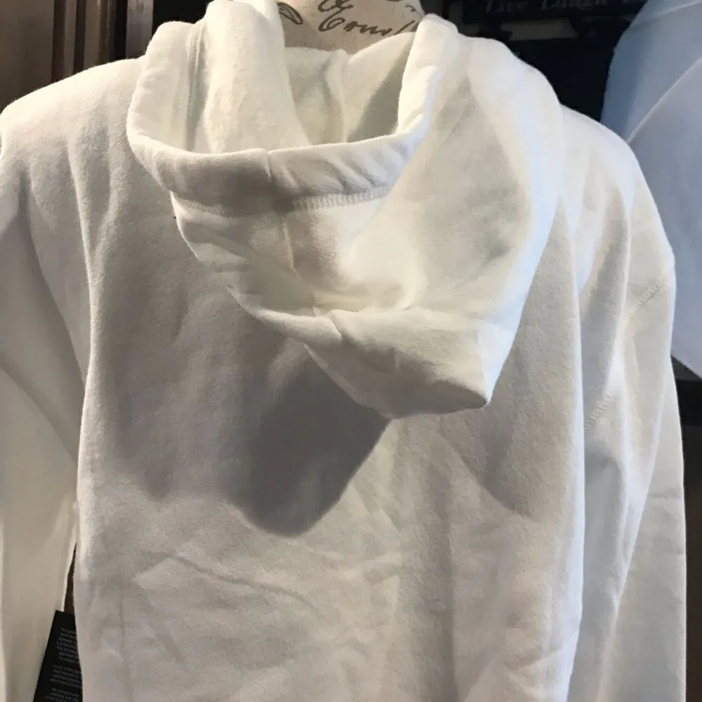 NWT Kendall and Kylie size small white hoodie women’s - Image 7