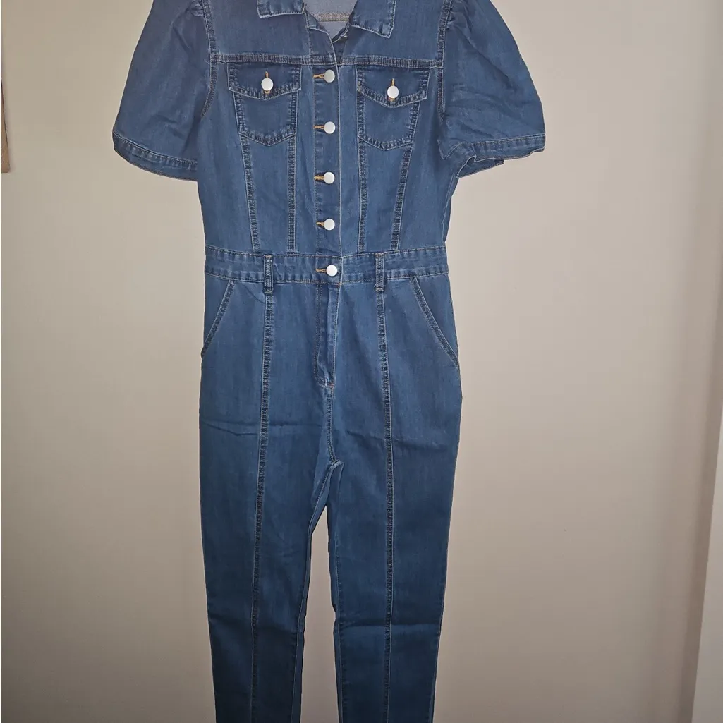 New SHEIN denim jumpsuit - Image 2