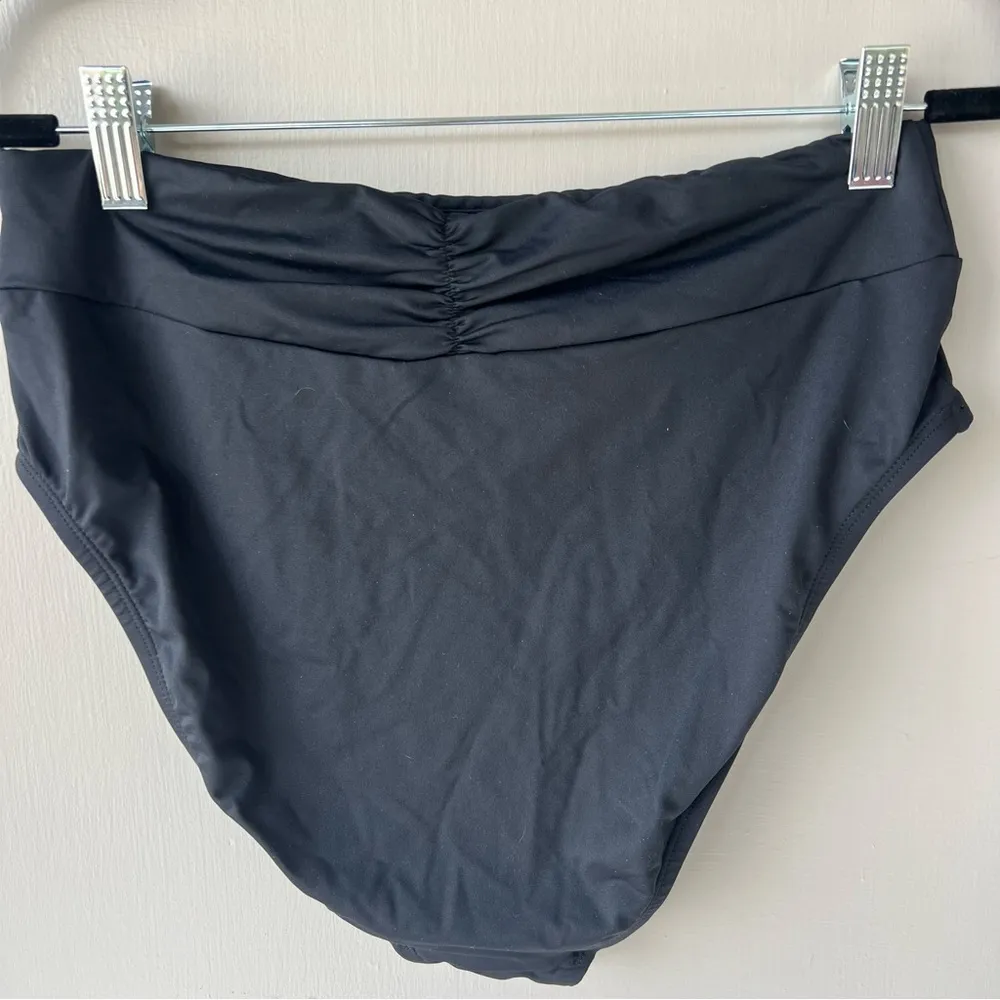 NEW Island Goddess Cinch Back High Waist Bottom - Black - Image 4