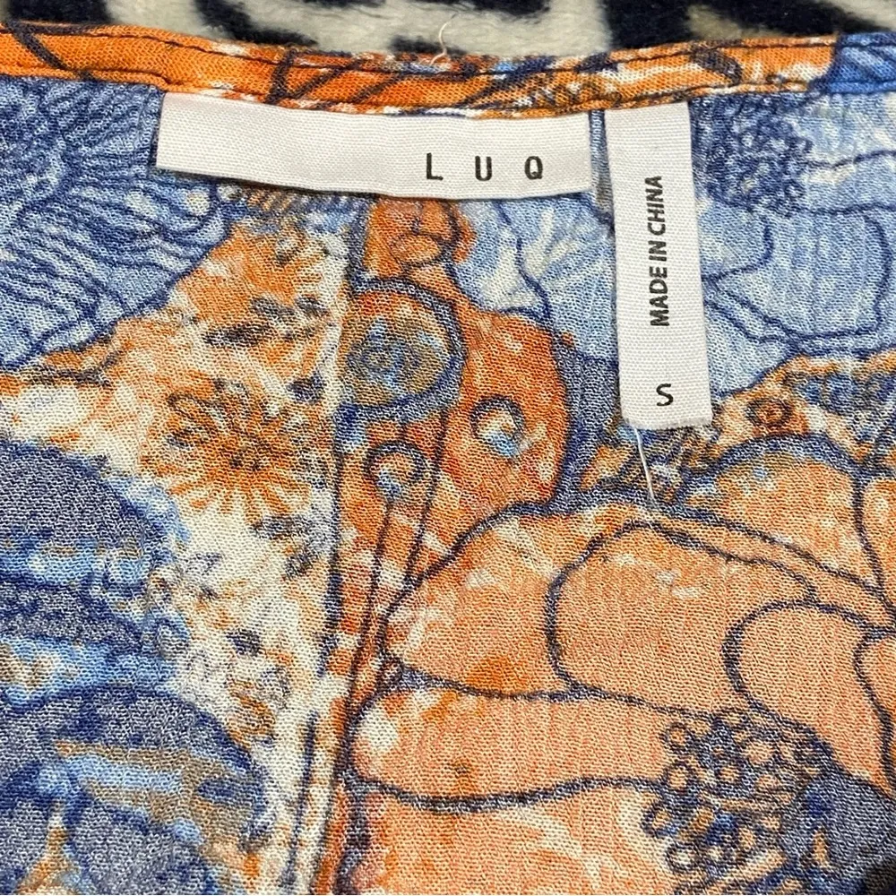 LUQ blouse Orange - Image 3