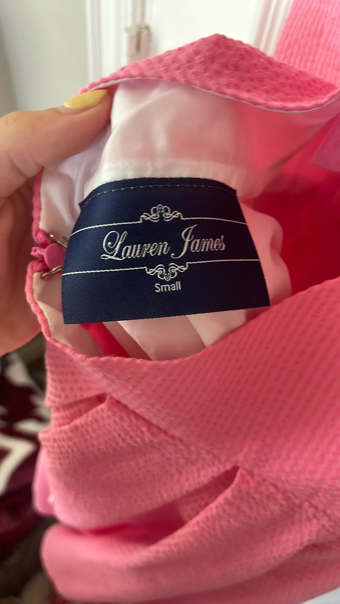 Lauren James Pink Dress - Image 3